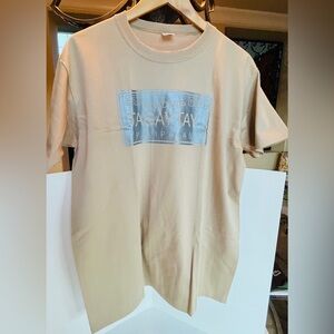 Tagaytay Road Trip Graphic Short Sleeve Tee - Beige XL